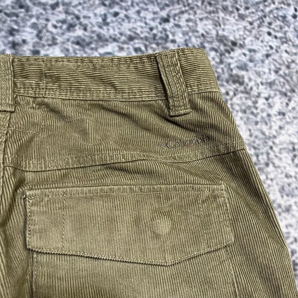 Columbia Corduroy Pants Mens 30x34 Tan Straight Leg Outdoor Hiking Utility - Picture 4 of 15